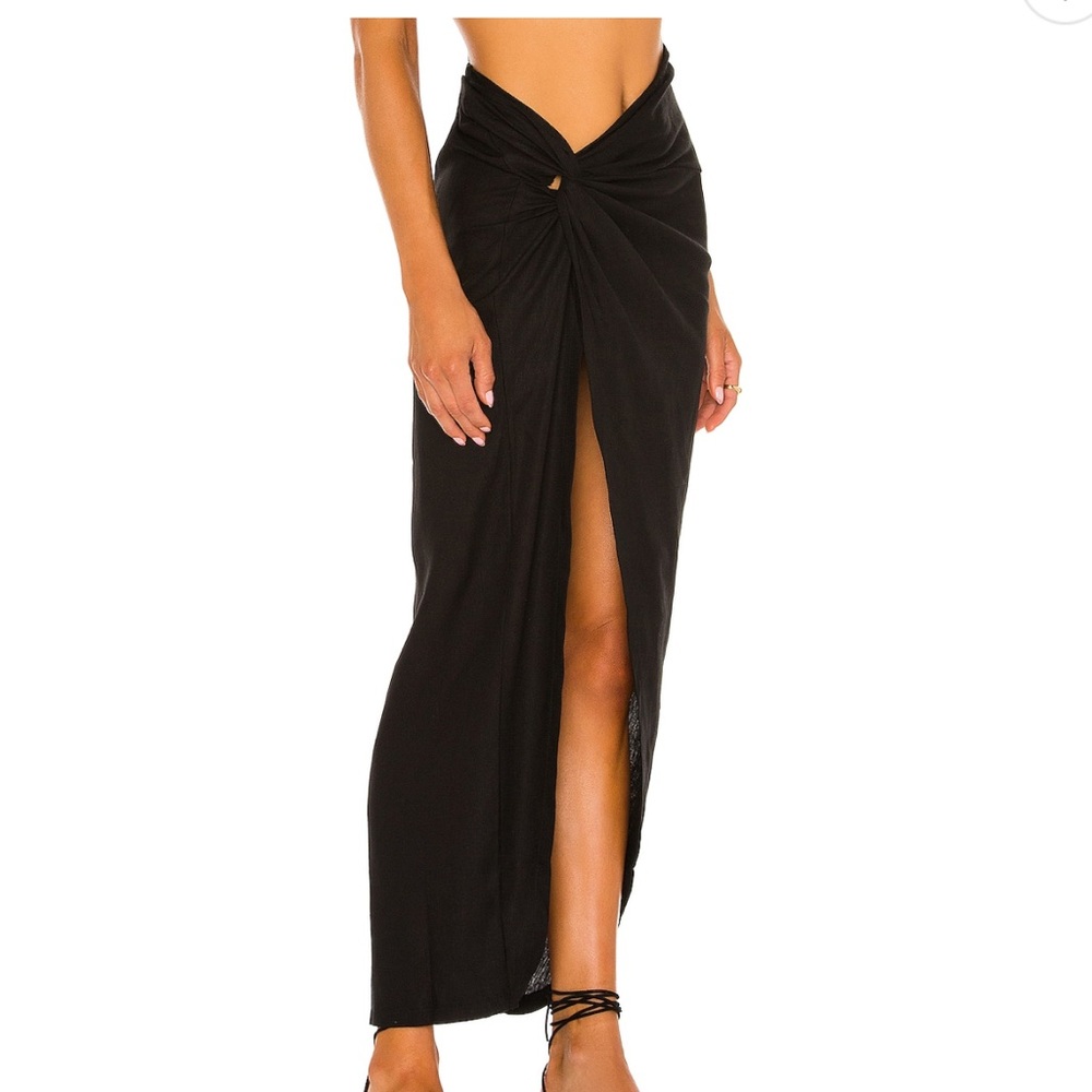 X REVOLVE Iris Skirt in Black